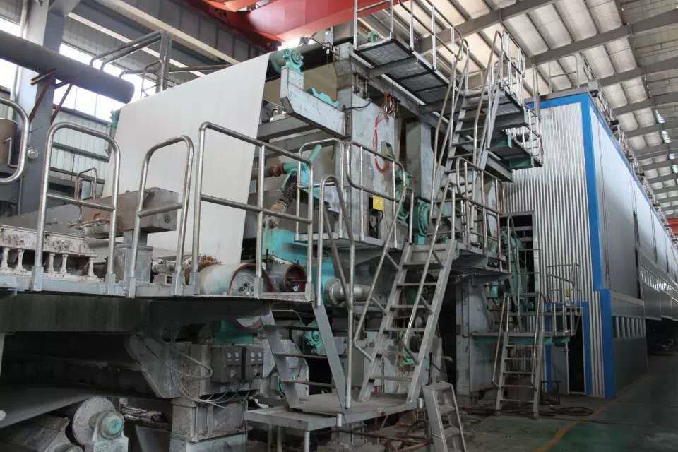 second-hand 2640 culture paper machine production line